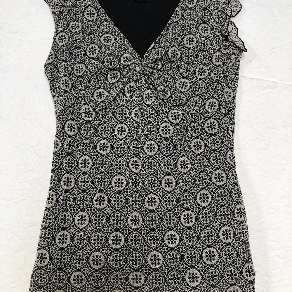 Esprit Medium gray and black short sleeved t shirt